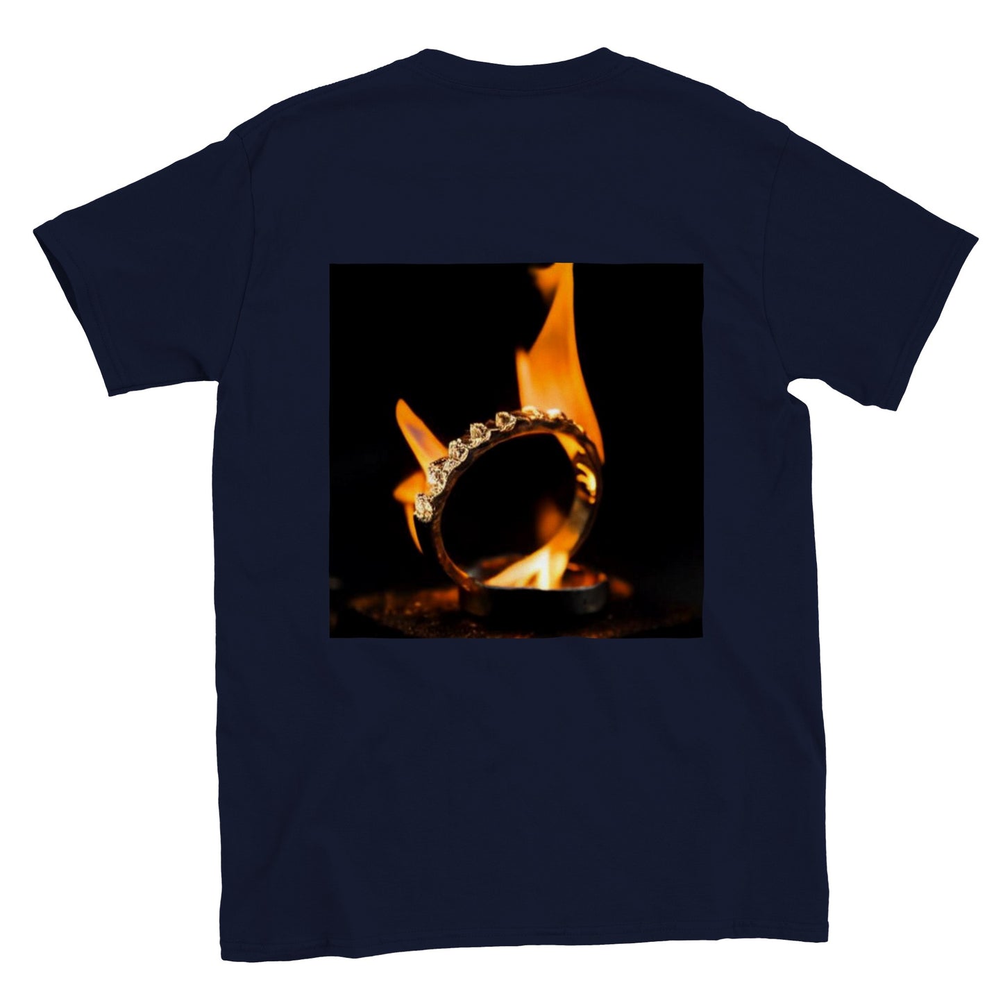 Classic Unisex Crewneck T-shirt "The Ring of Fire"